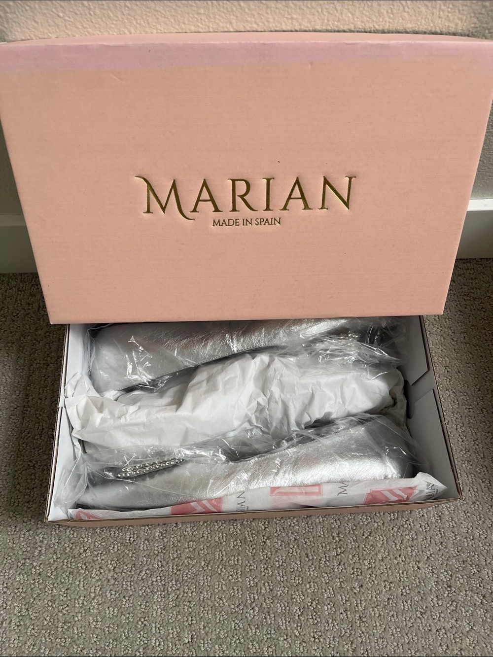 Marian silver flats